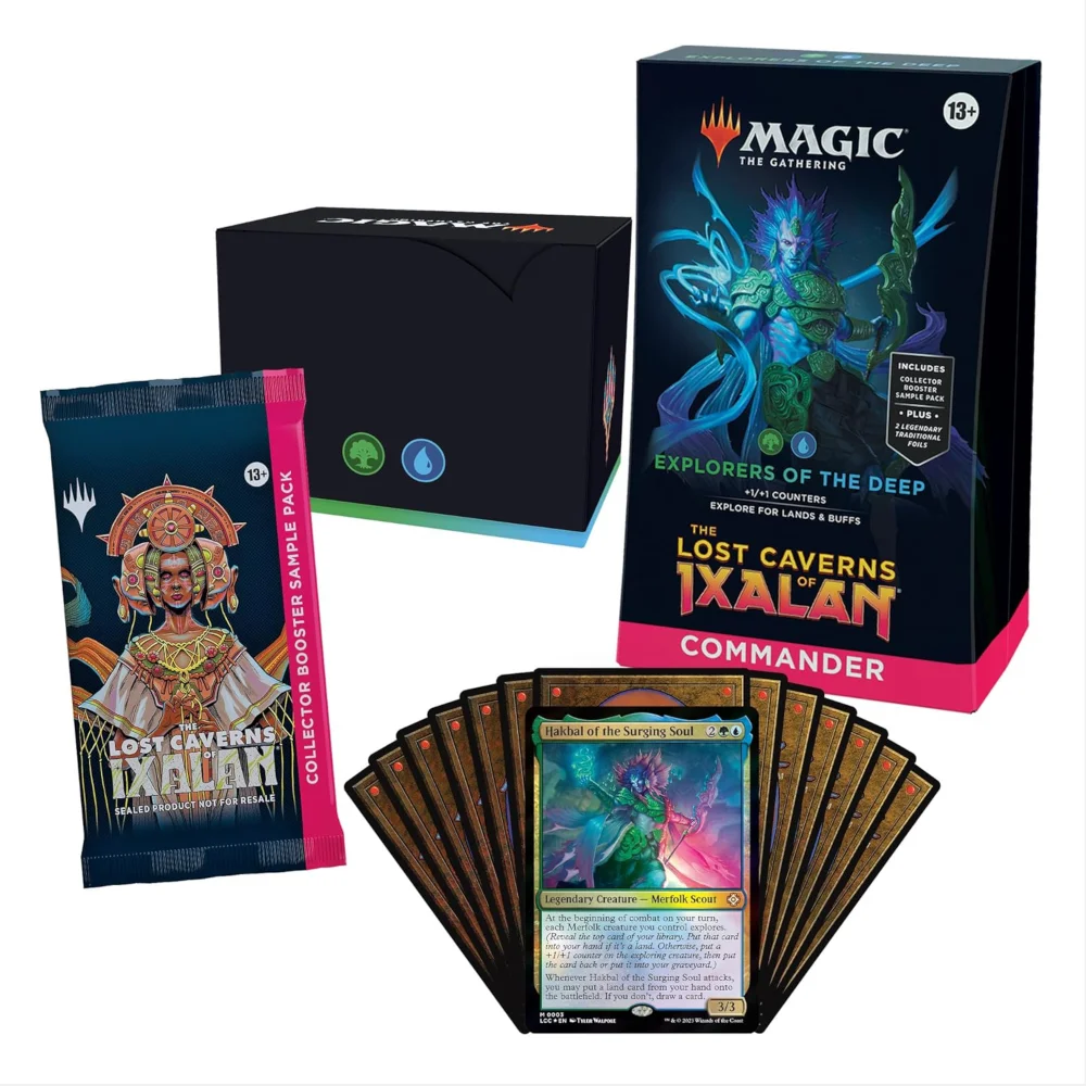 Magic: The Gathering Lost Caverns of Ixalan Explorers Of The Deep Commander Deck Bild 1