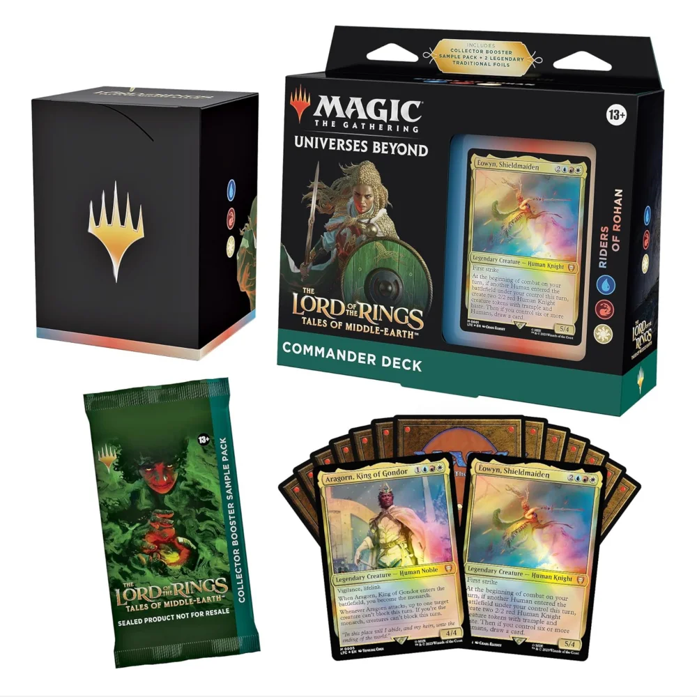 Magic: The Gathering The Lord Of The Rings: Tales Of Middle-Earth Riders Of Rohan Commander Deck Bild 1