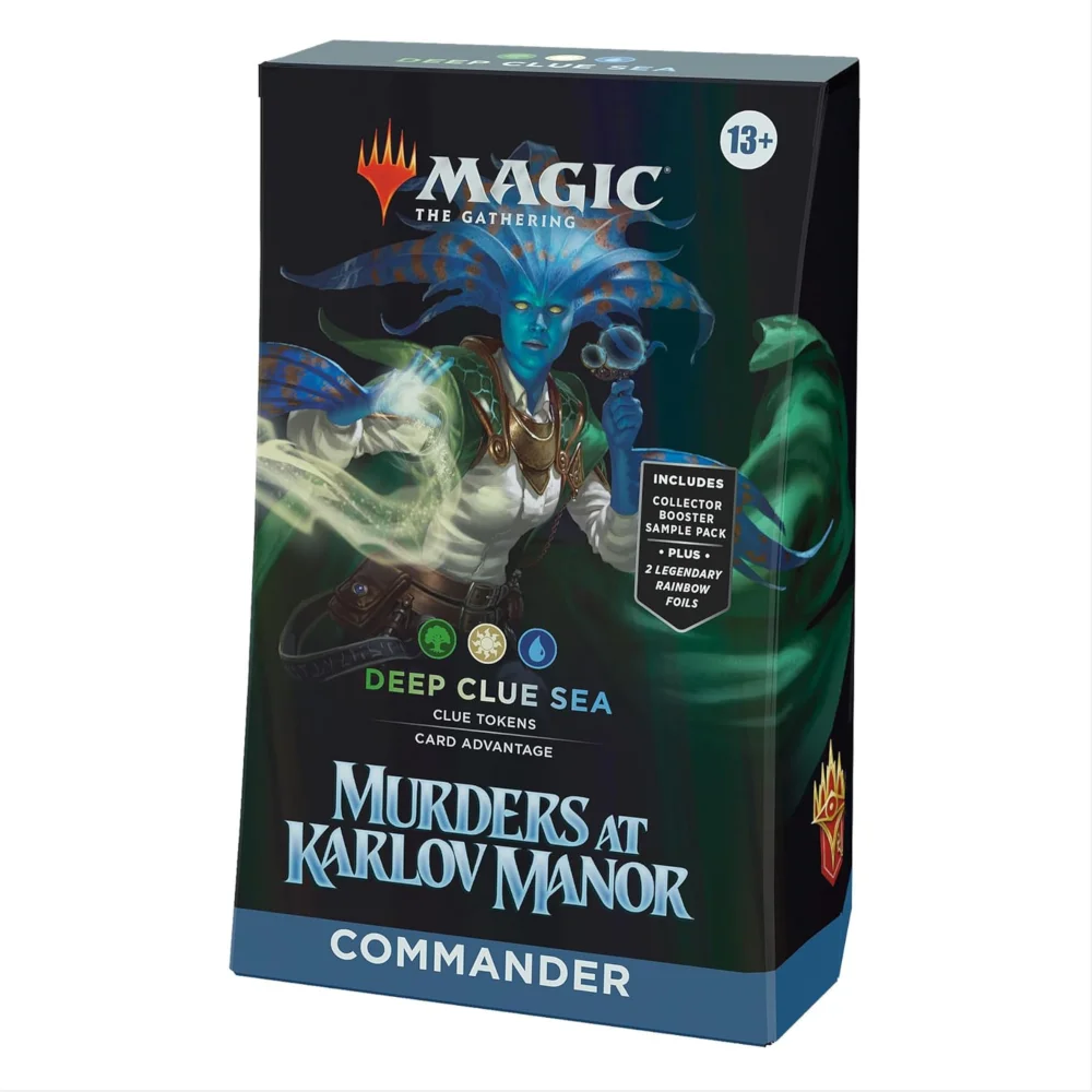 Magic: The Gathering Murders at Karlov Manor Deep Clue Sea Commander Deck Bild 1