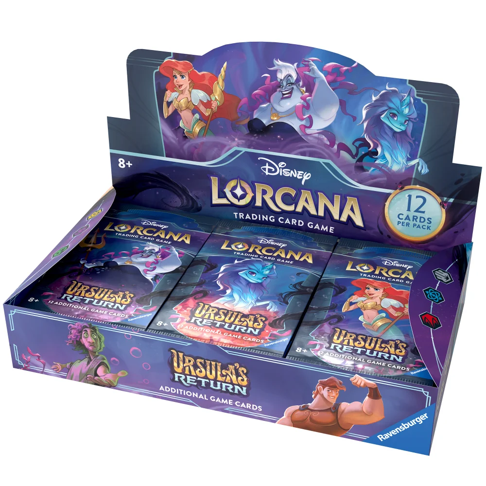 Disney Lorcana Trading Card Game Ursula's Return Booster Box (24 Packs) Bild 1