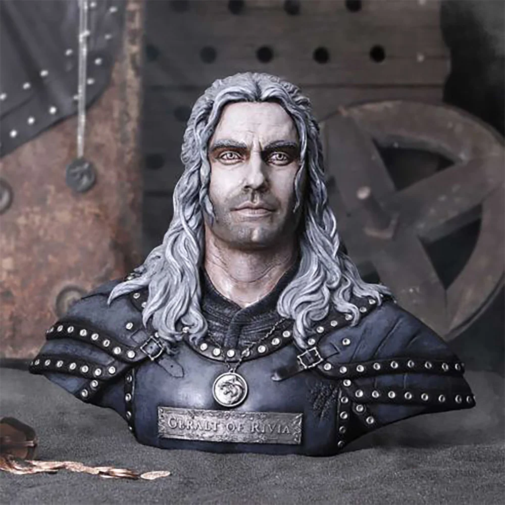 The Witcher Geralt of Rivia Premium Collectible Polyresin Bust (39.5cm) Bild 1