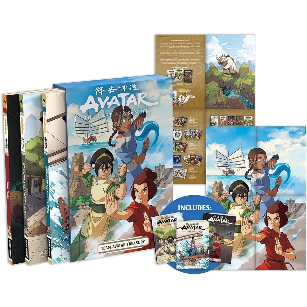 Team Avatar Treasury Boxed Set (Graphic Novels) Bild 1