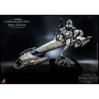 Hot Toys Star Wars: The Clone Wars 1:6 Scale Commander Appo with BARC Speeder Statue (31cm) - undefined undefined