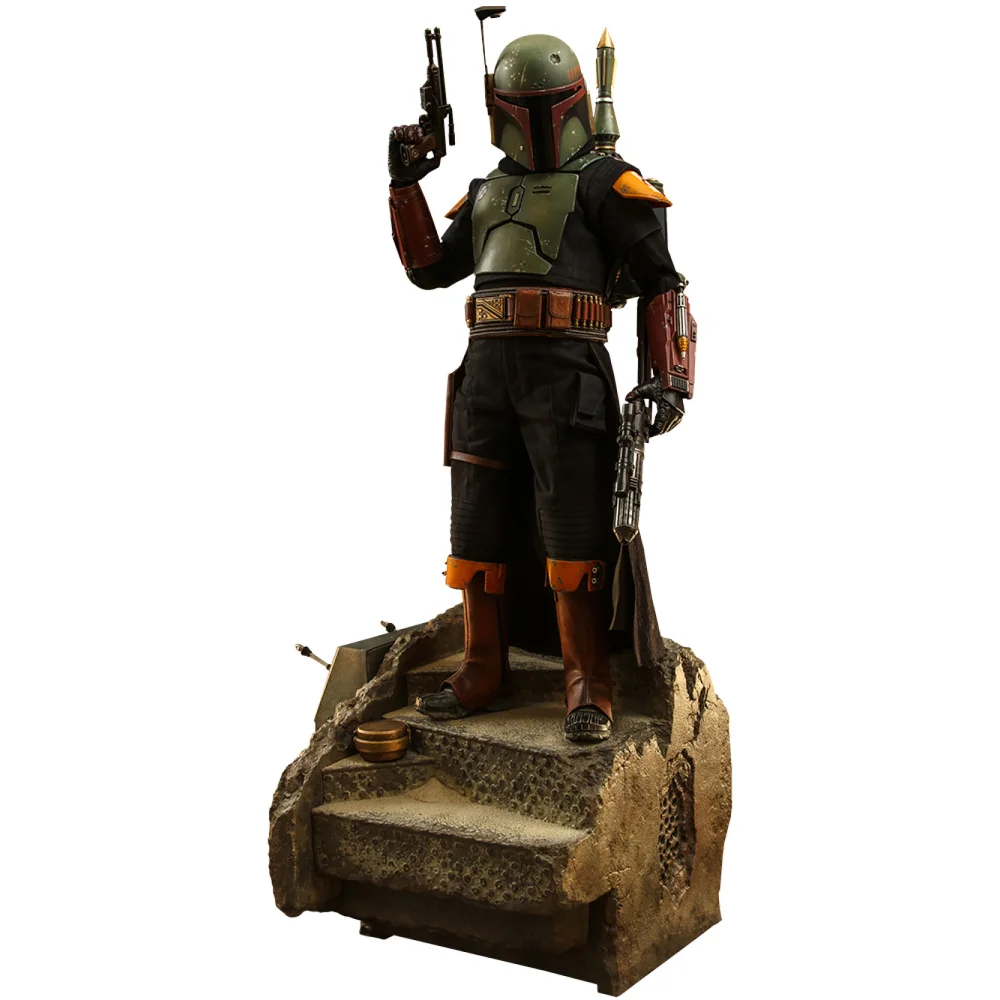Hot Toys The Book of Boba Fett 1:4 Scale Boba Fett Deluxe Edition Statue (45cm) Bild 1