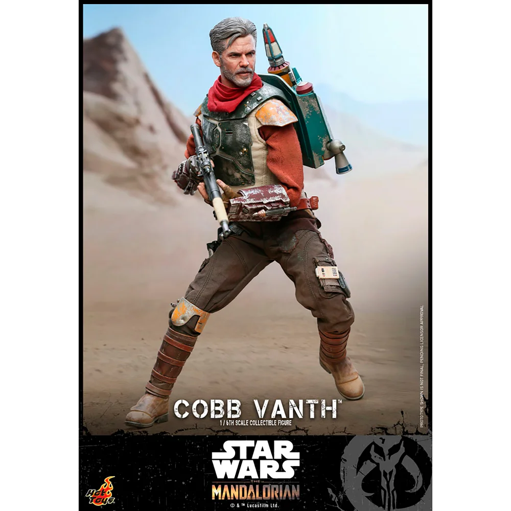 Hot Toys Star Wars The Mandalorian 1:6 Scale Cobb Vanth Statue (31cm) Bild 1