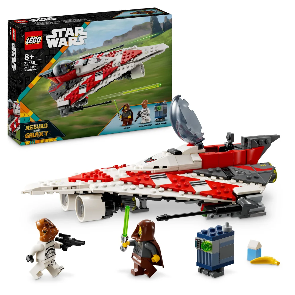 LEGO Star Wars Jedi Bob’s Starfighter Building Toy Set 75388 Bild 1