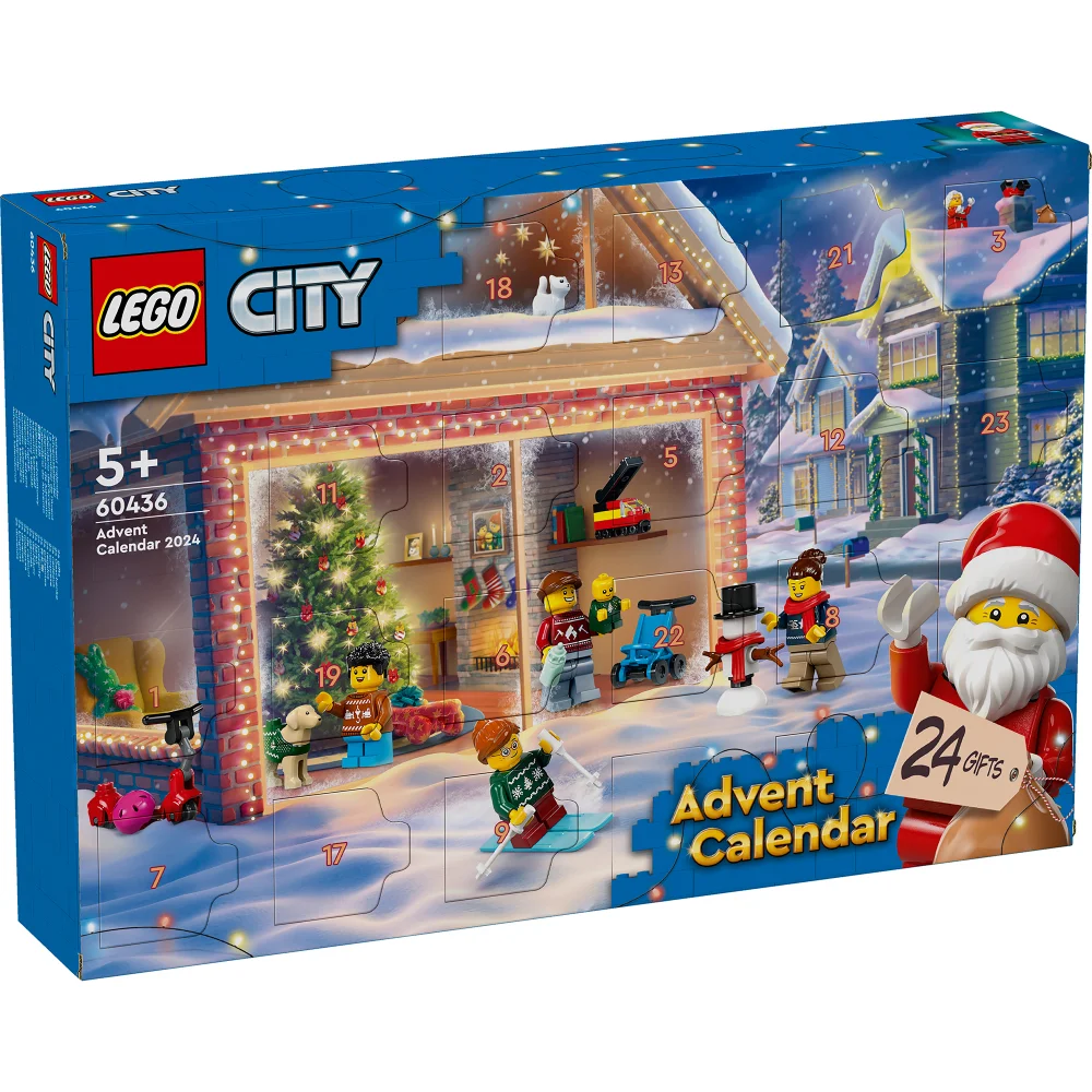 LEGO City Advent Calendar 2024 Christmas Toy Set 60436 Bild 1
