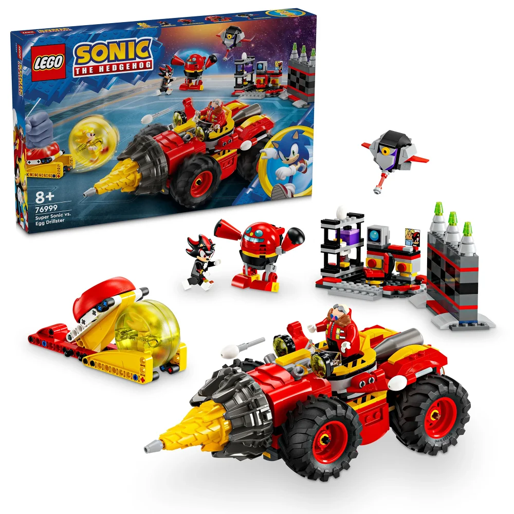 LEGO Sonic the Hedgehog Super Sonic vs. Egg Drillster 76999 Bild 1