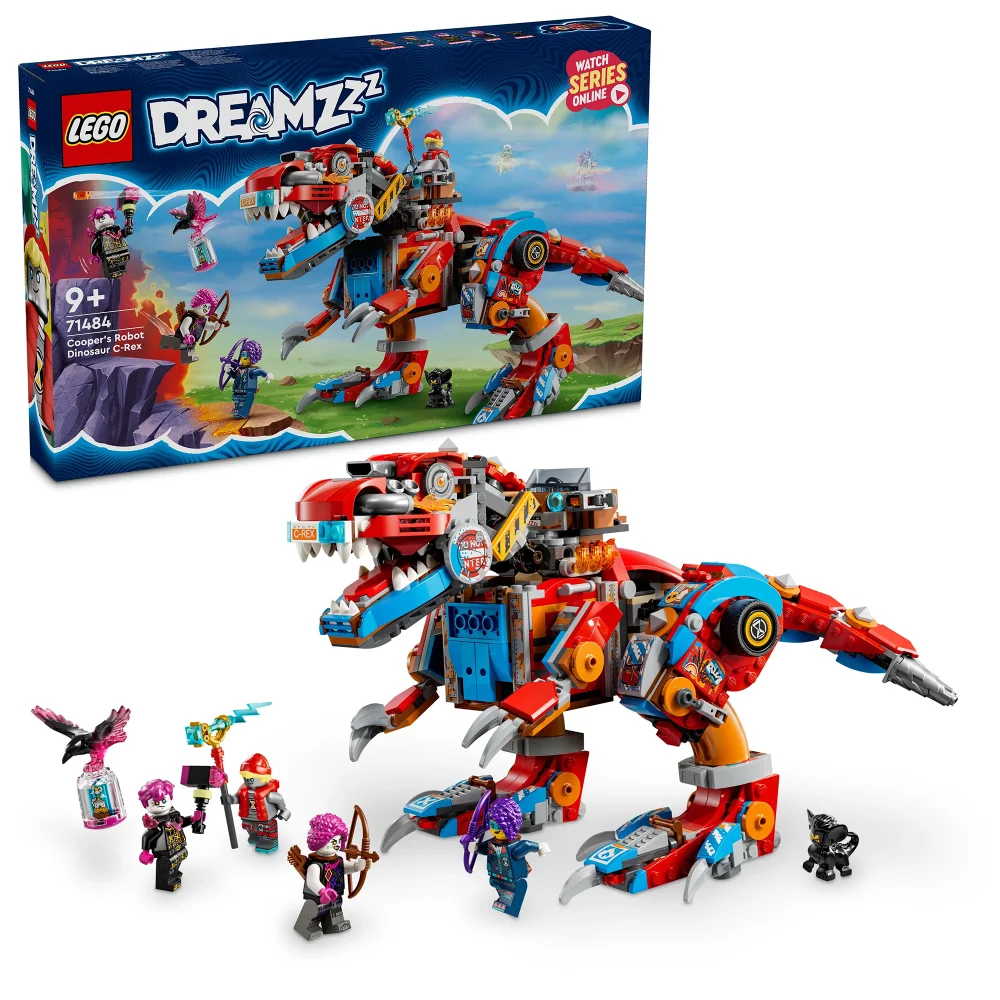 LEGO DREAMZzz Cooper’s Robot Dinosaur C-Rex Toy Set 71484 Bild 1