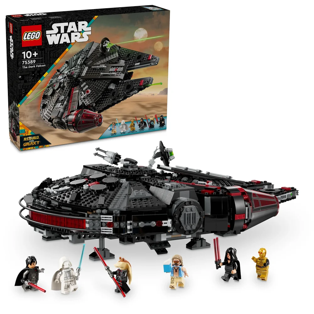 LEGO Star Wars The Dark Falcon Building Toy for Kids 75389 Bild 1