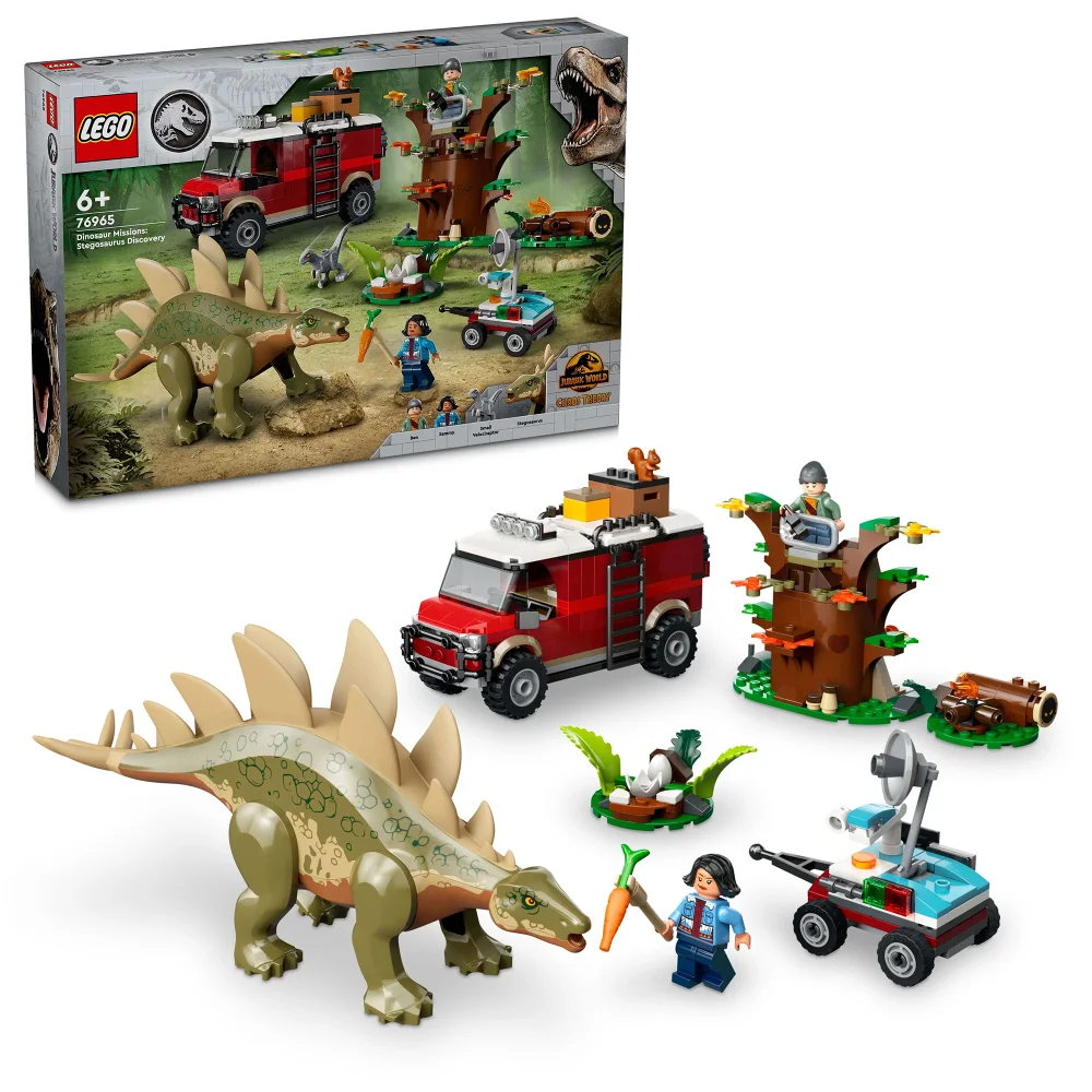 LEGO Jurassic World Dinosaur Missions: Stegosaurus Discovery 76965 Bild 1
