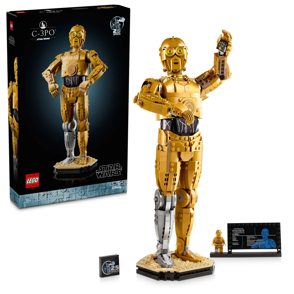 LEGO Star Wars C-3PO Character, Figure Set for Adults 75398 Bild 1