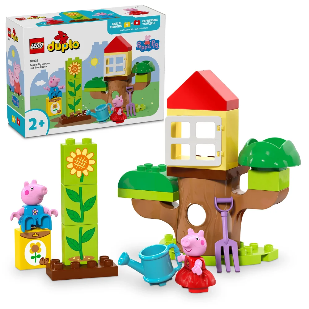 LEGO DUPLO Peppa Pig Garden and Tree House Toddler Toy 10431 Bild 1