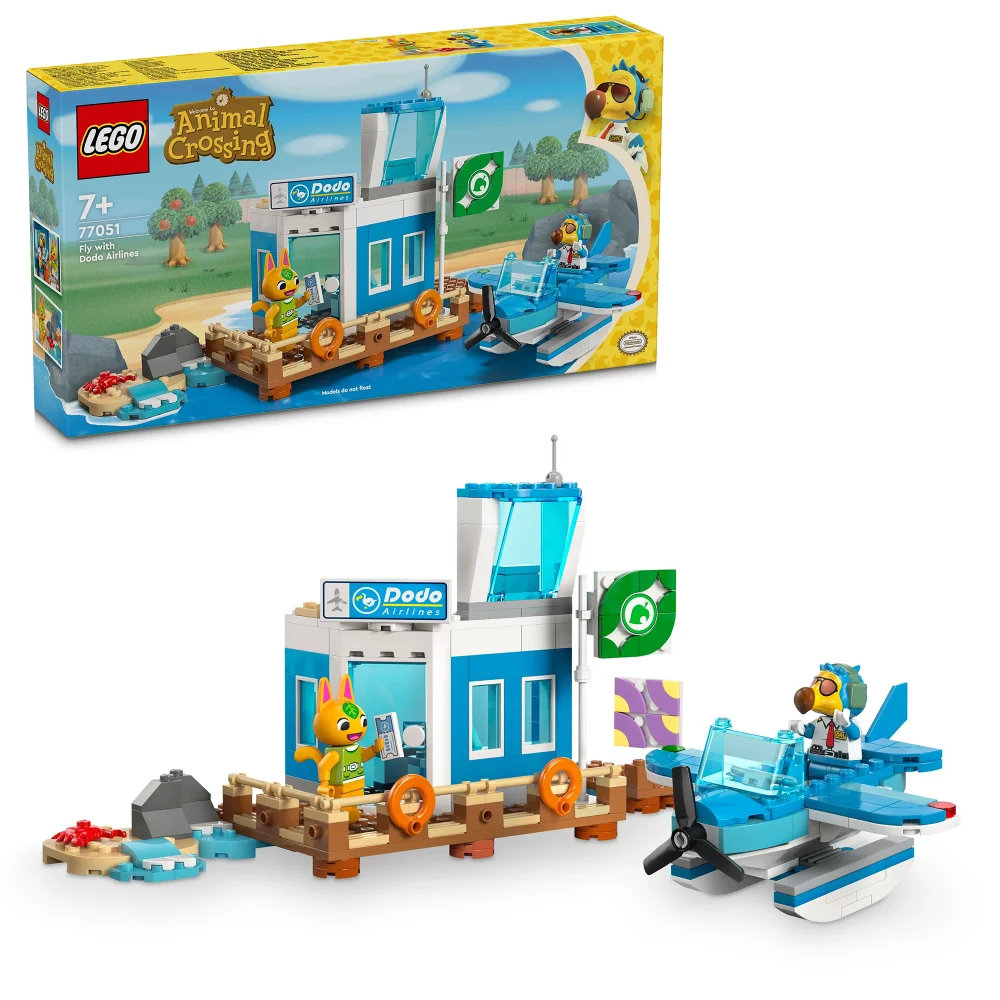 LEGO Animal Crossing Fly with Dodo Airlines Airport Toy 77051 Bild 1