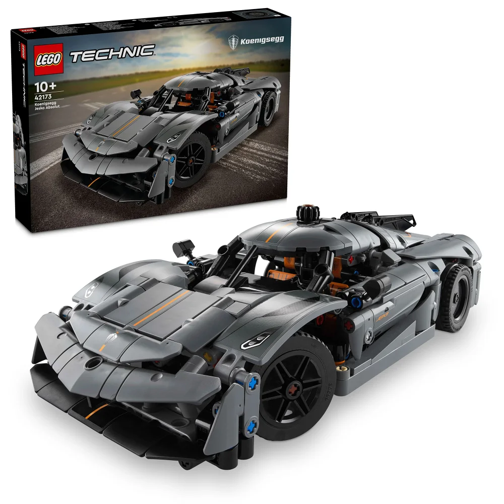 LEGO Technic Koenigsegg Jesko Absolut Grey Hypercar 42173 Bild 1