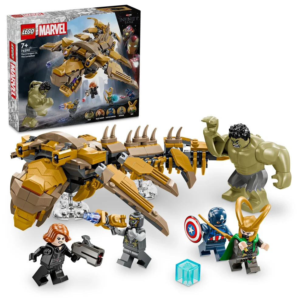 LEGO Marvel The Avengers vs. The Leviathan Toy Playset 76290 Bild 1