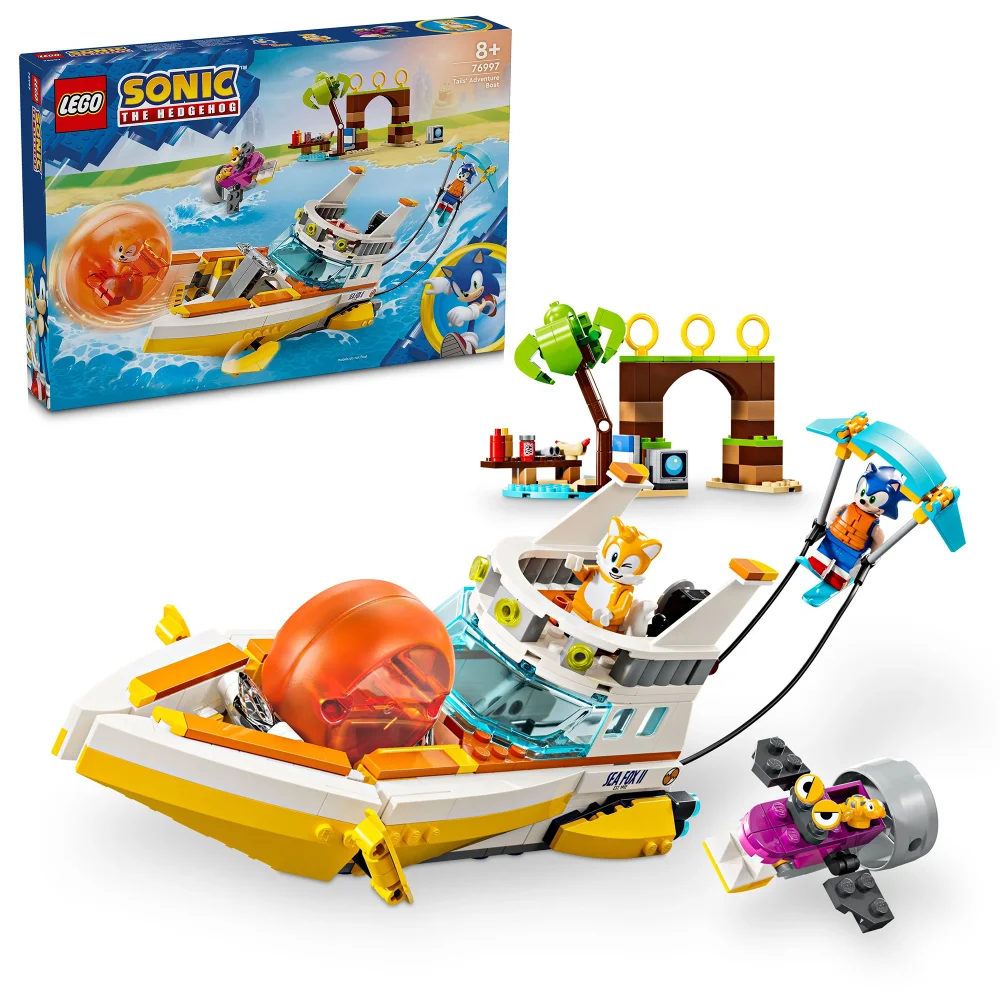 LEGO Sonic the Hedgehog Tails’ Adventure Boat Toy Set 76997 Bild 1