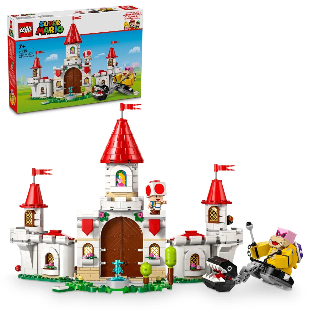 LEGO Super Mario Battle with Roy at Peach’s Castle Set 71435 Bild 1