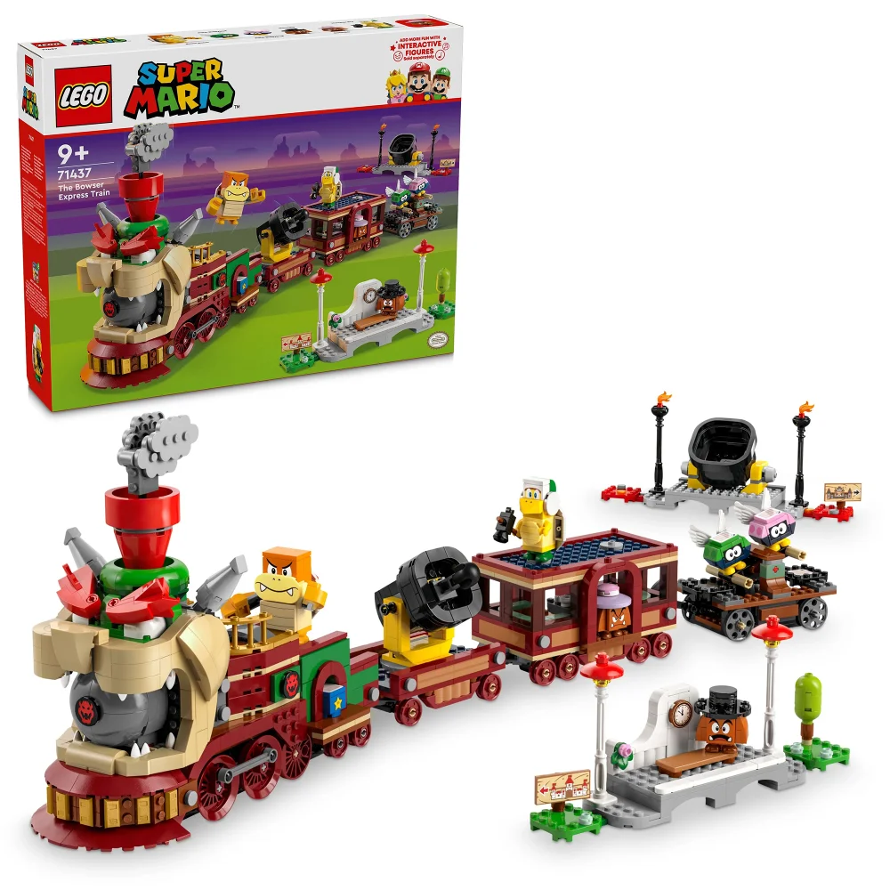 LEGO Super Mario The Bowser Express Train Building Toy 71437 Bild 1