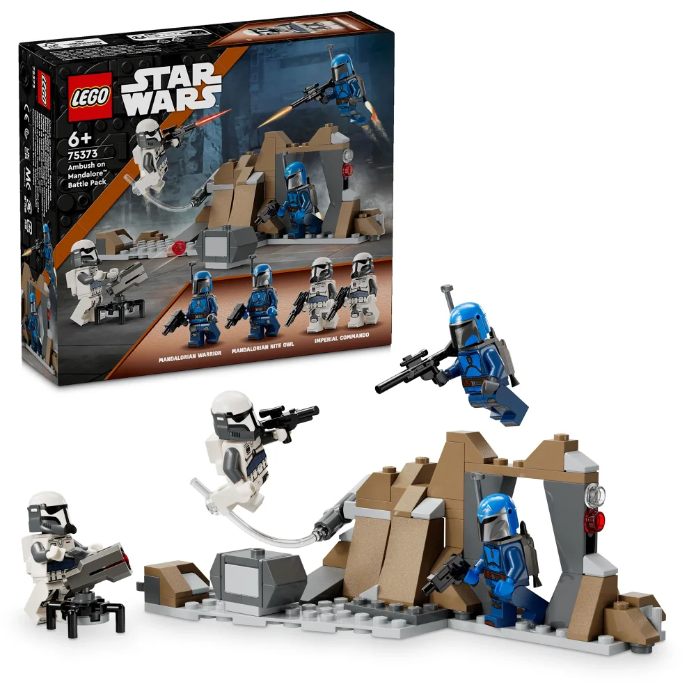 LEGO Star Wars Ambush on Mandalore Battle Pack Set 75373 Bild 1