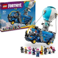 LEGO Fortnite Battle Bus Toy Set with 9 Characters 77073