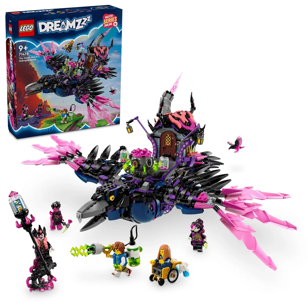 LEGO DREAMZzz The Never Witch’s Midnight Raven Toy Set 71478 Bild 1