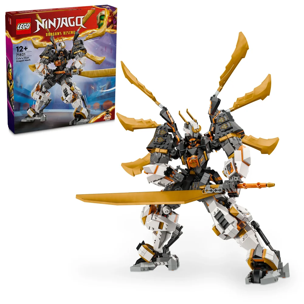 LEGO NINJAGO Cole’s Titan Dragon Mech Adventure Toy 71821 Bild 1