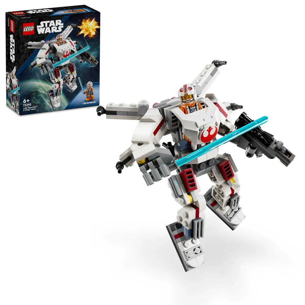 LEGO Star Wars Luke Skywalker X-Wing Mech Building Toy 75390 Bild 1