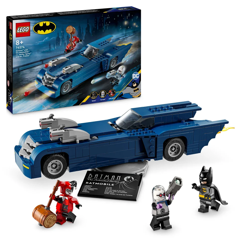 LEGO DC Batman with the Batmobile vs. Harley Quinn & Mr. Freeze 76274 Bild 1