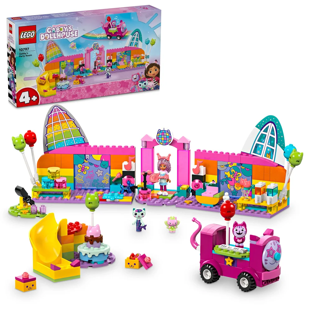 LEGO Gabby’s Dollhouse Gabby’s Party Room Toy Playset 10797 Bild 1