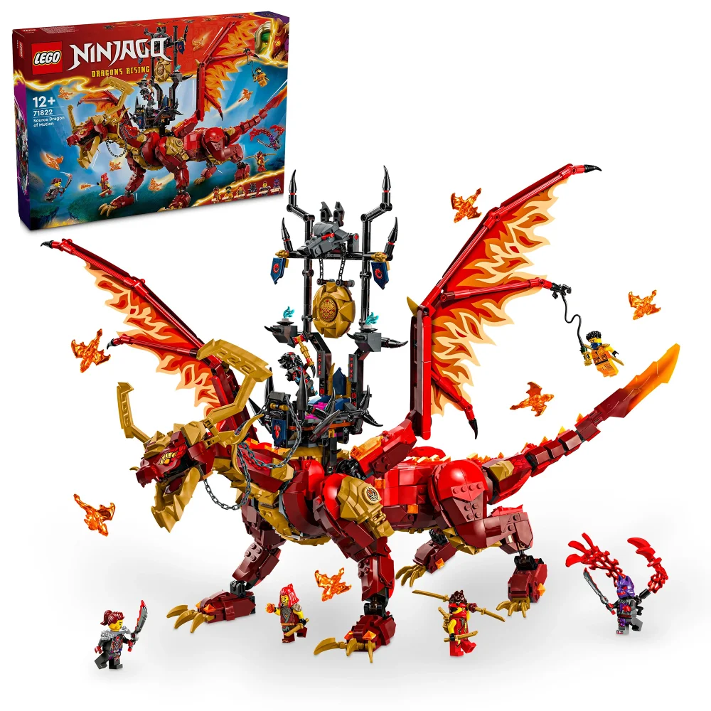 LEGO NINJAGO Source Dragon of Motion Figure, Ninja Toy 71822 Bild 1