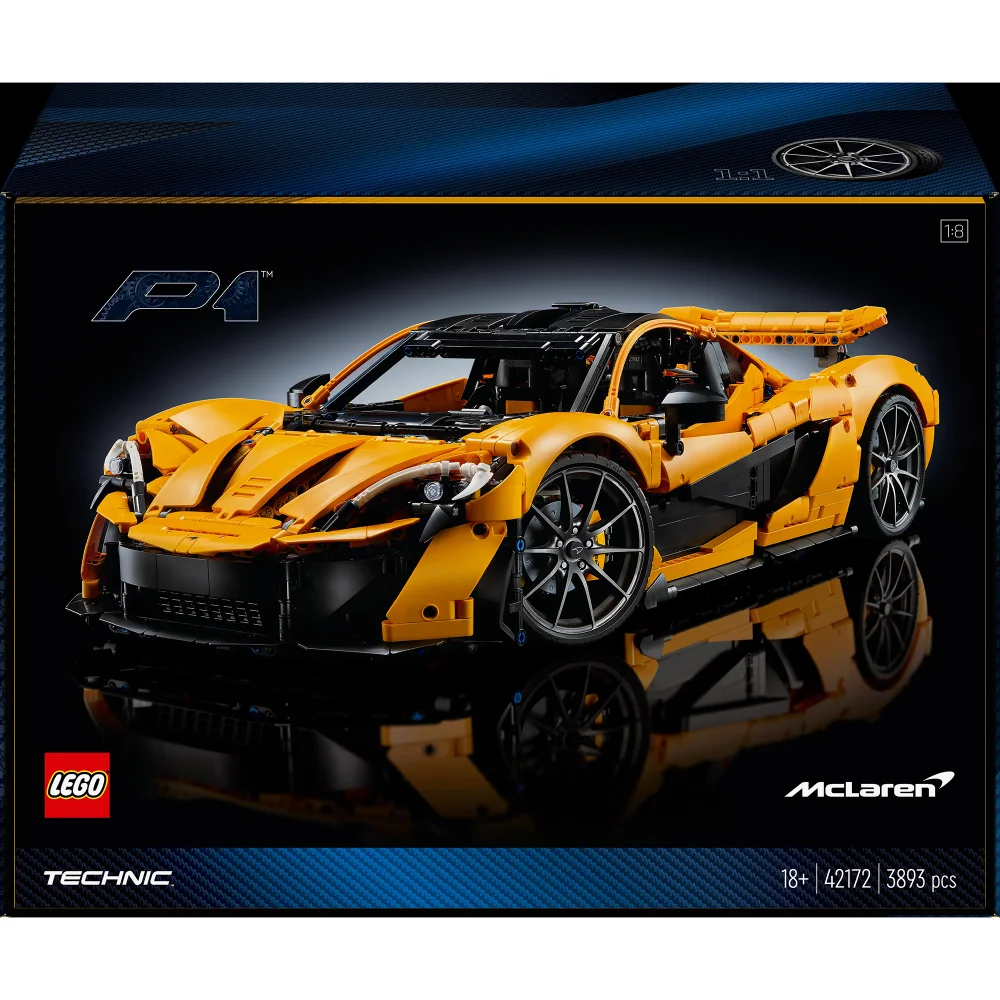 LEGO Technic McLaren P1 Model Car Set for Adults 42172 Bild 1
