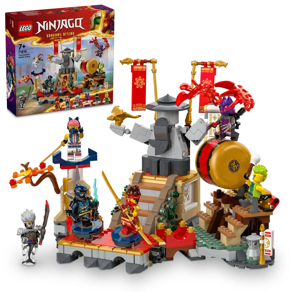 LEGO NINJAGO Tournament Battle Arena Ninja Toy Set 71818 Bild 1