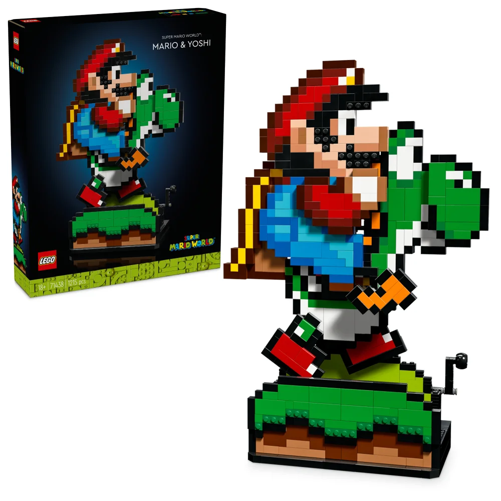 LEGO Super Mario World: Mario & Yoshi Set for Adults 71438 Bild 1