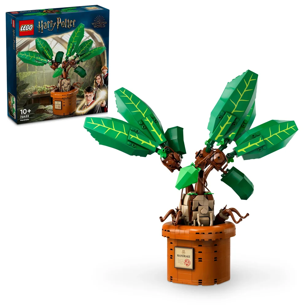 LEGO Harry Potter Mandrake Magical Plant Toy Figure 76433 Bild 1