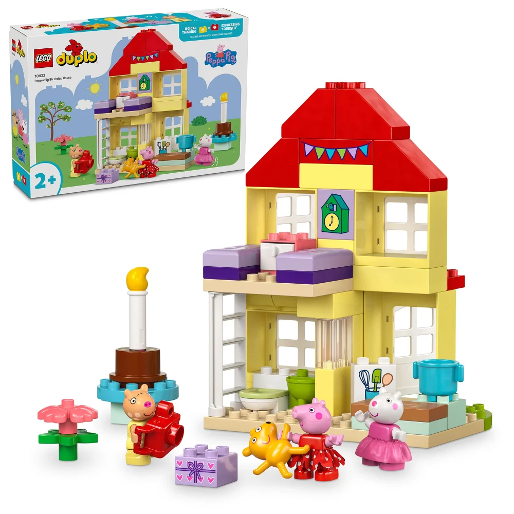 LEGO DUPLO Peppa Pig Birthday House Toy for Toddlers 10433 Bild 1