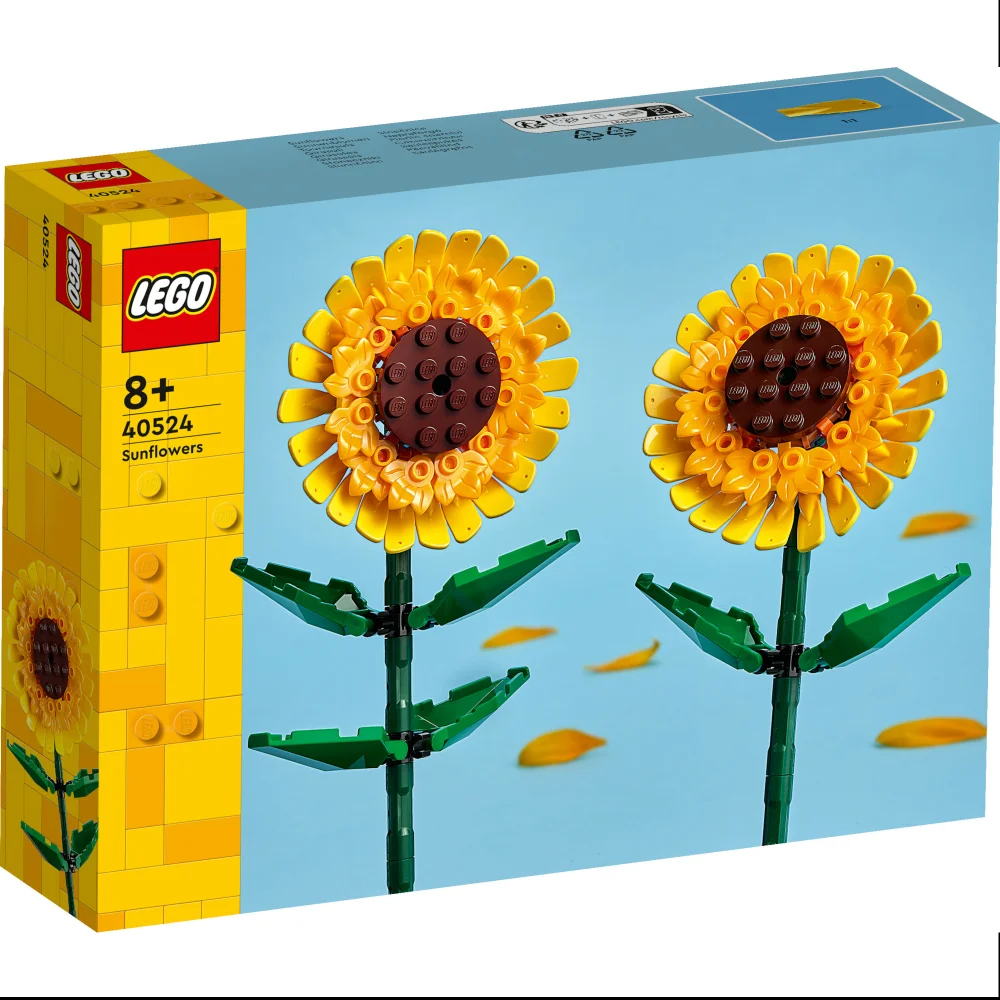 LEGO Botanicals Sunflowers, Faux Flower Decoration Set 40524 Bild 1