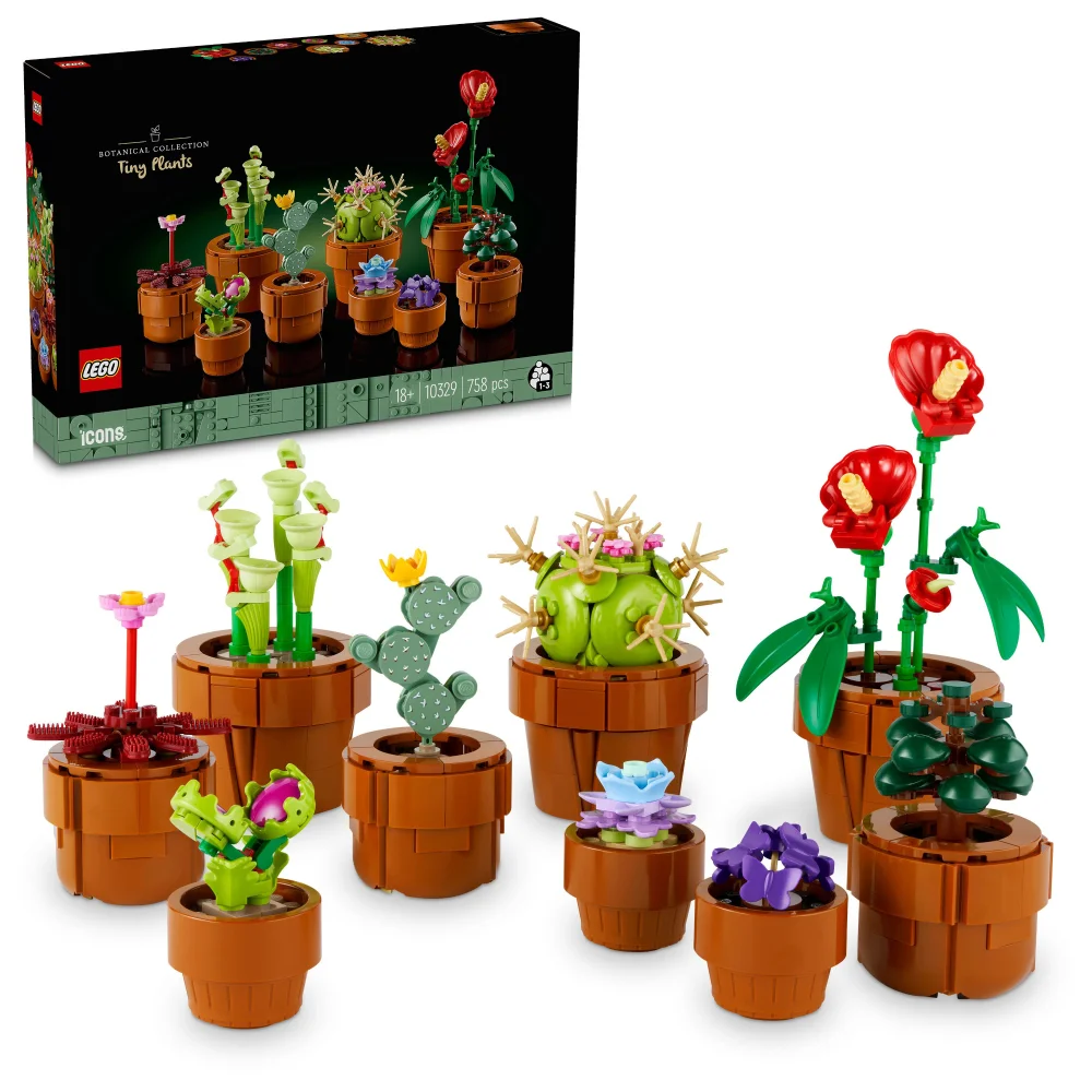 LEGO Icons Tiny Plants Flowers Botanical Set 10329 Bild 1