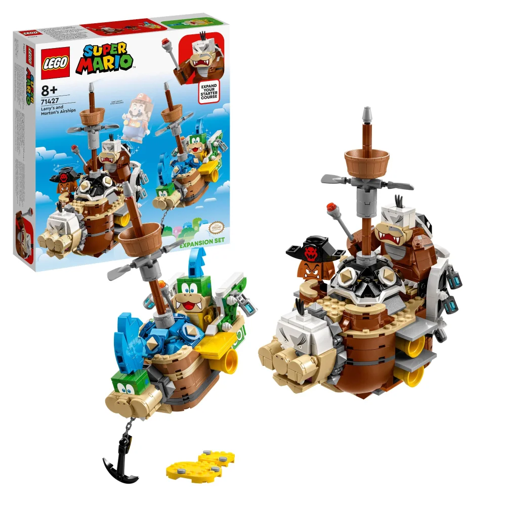 LEGO Super Mario Larry's and Morton’s Airships Expansion Set 71427 Bild 1