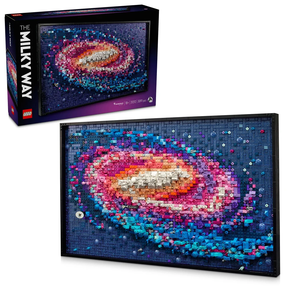 LEGO Art The Milky Way Galaxy Wall Art Set for Adults 31212 Bild 1