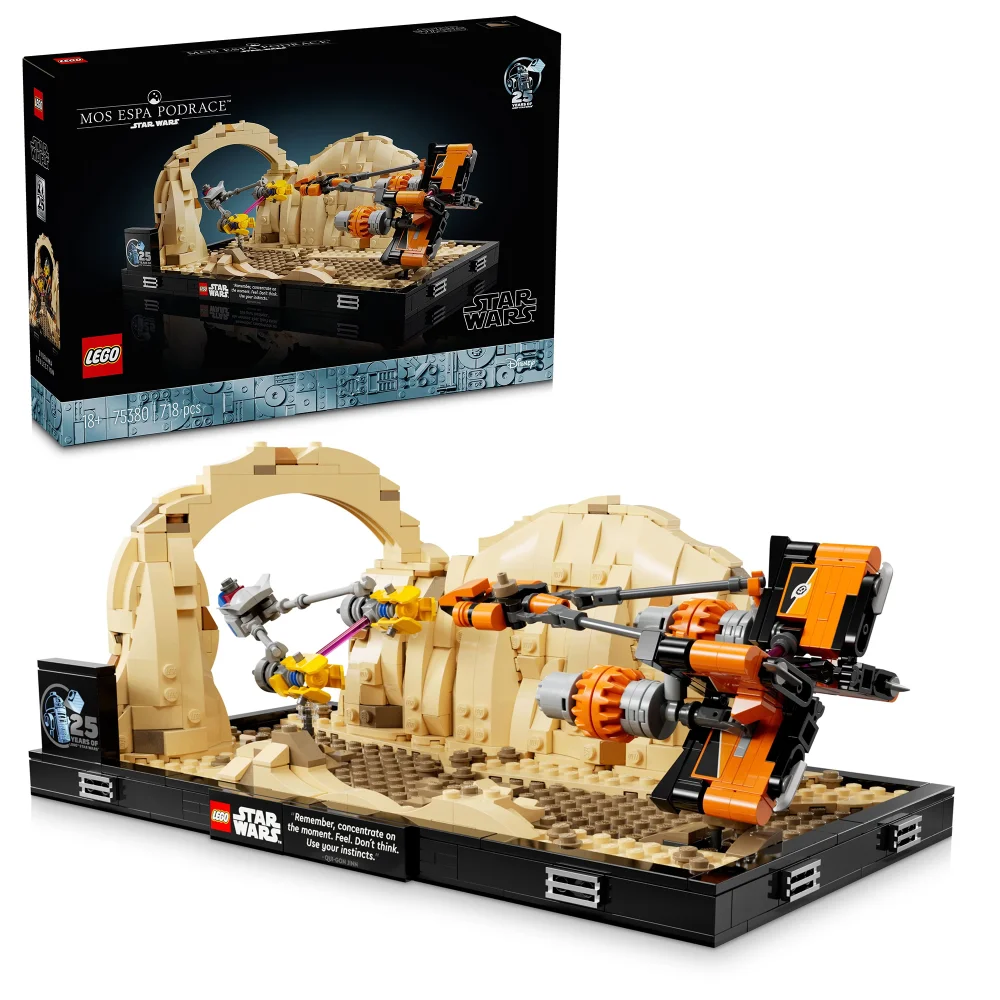 LEGO Star Wars Mos Espa Podrace Diorama Set for Adults 75380 Bild 1