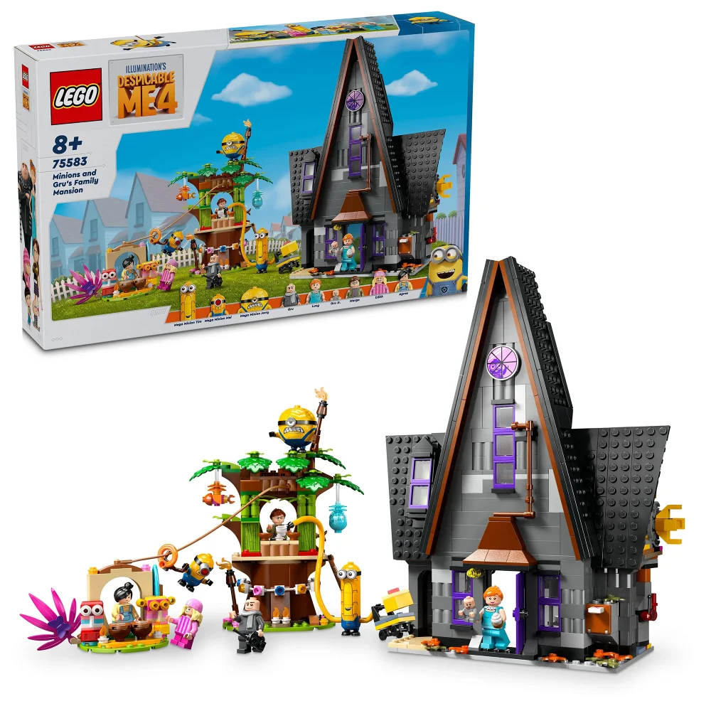 LEGO Despicable Me Minions and Gru's Family Mansion 75583 Bild 1