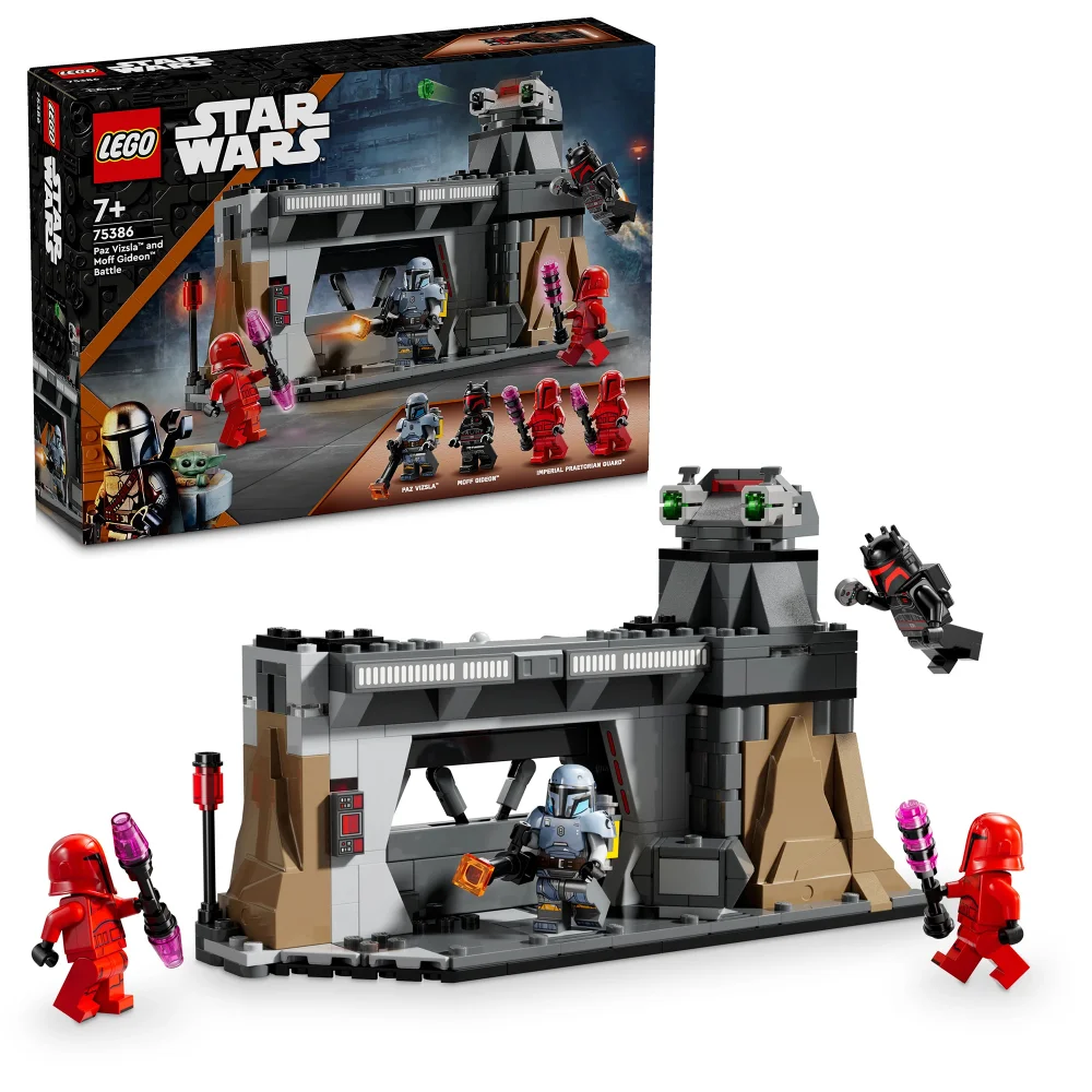 LEGO Star Wars Paz Vizsla and Moff Gideon Battle Set 75386 Bild 1