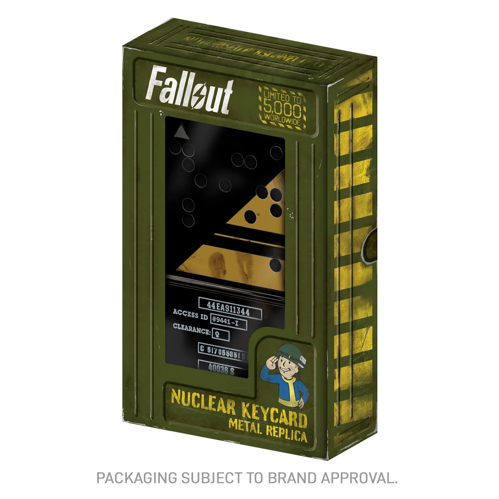 Fallout Limited Edition Nuclear Keycard Replica by Fanattik Bild 1