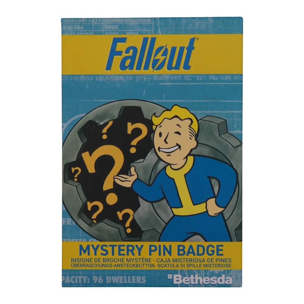 Fallout Mystery Pin Badge CDU Containing 12 Blind Boxes by Fanattik Bild 1