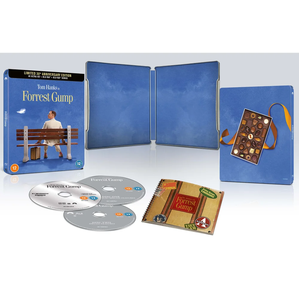 Forrest Gump 4K Ultra HD Steelbook (Also Contains Blu-ray & Booklet) Bild 1