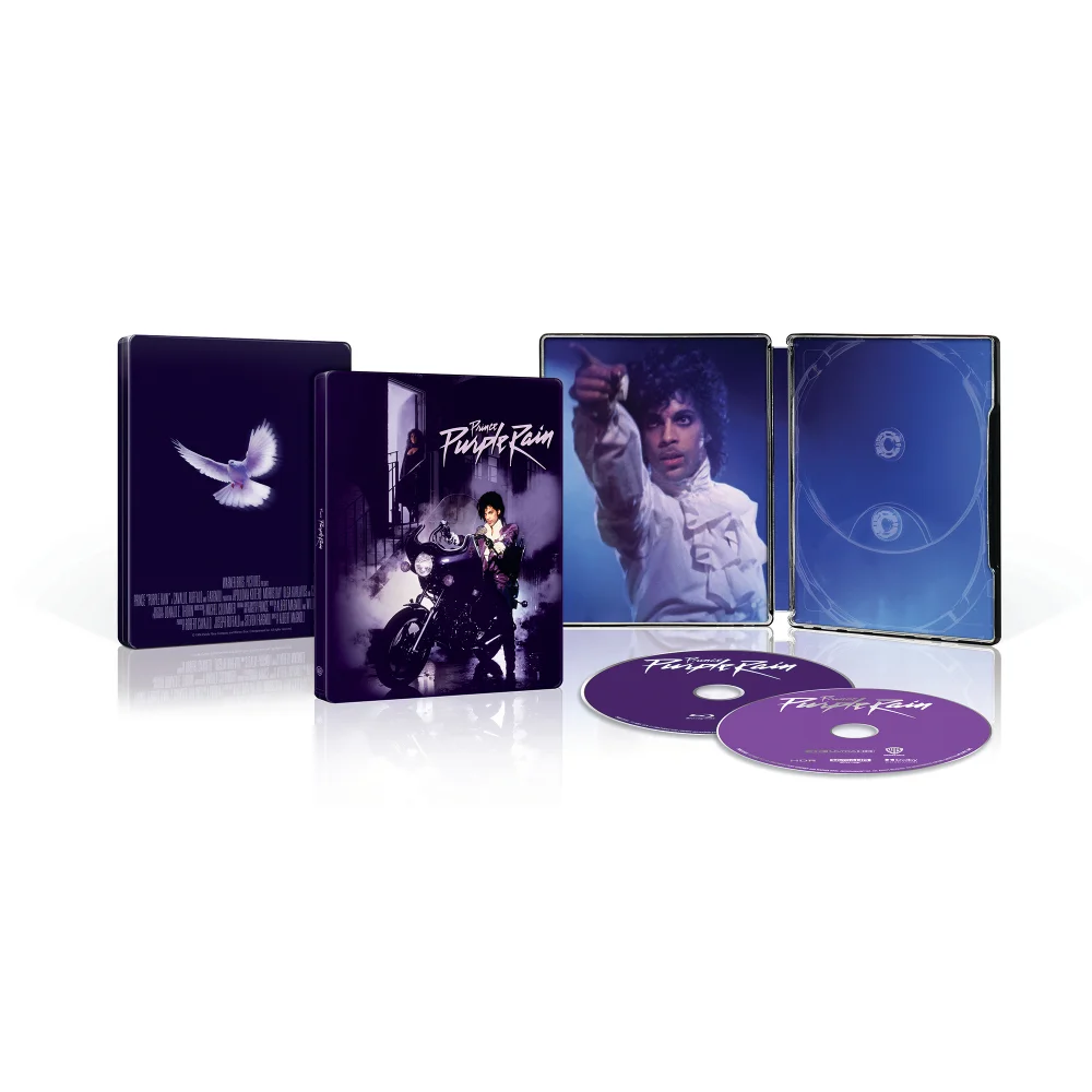 Purple Rain 40th Anniversary 4K Ultra HD Steelbook (Includes Blu-ray) Bild 1