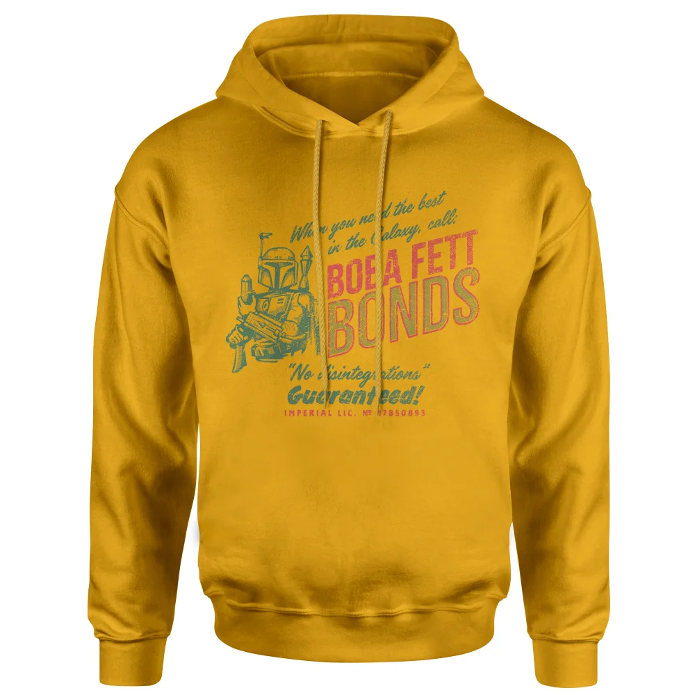 Star Wars Boba Fett Bonds Hoodie - Mustard - S Bild 1