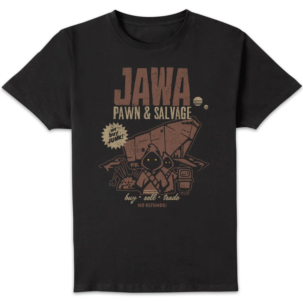 Star Wars Jawa Pawn And Salvage Unisex T-Shirt - Black - S Bild 1