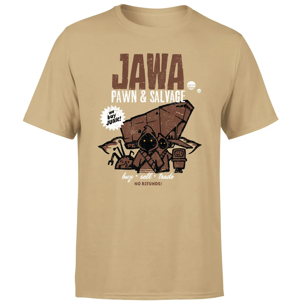 Star Wars Jawa Pawn And Salvage Unisex T-Shirt - Tan - L Bild 1